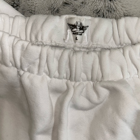 🆕 NWOT Boys Lie | Dangerous Affection | V2 Sweatpants | White Large - Picture 8 of 16